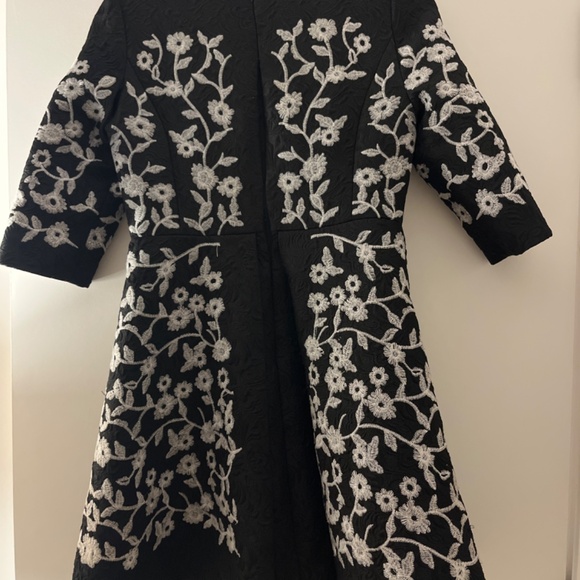 Zimmermann black with embroidered stitch empire dress - Picture 3 of 5